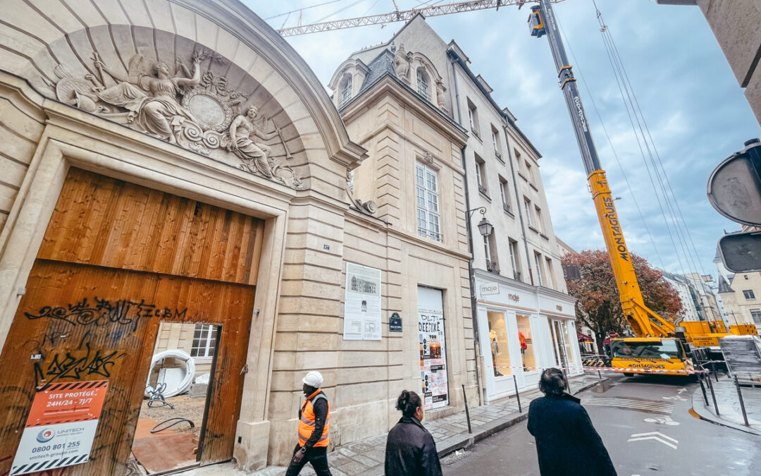 Rue Vieille-du-Temple : le fabuleux chantier redémarre